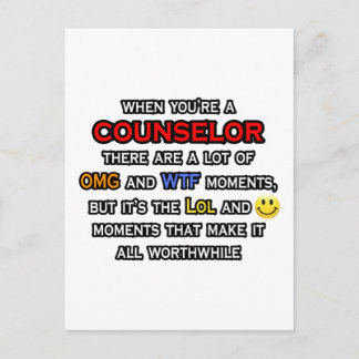 Counselor ... OMG WTF LOL Briefkaart