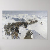 Count Argutinsky dat de Kaukasische waaier overste Poster (Voorkant)