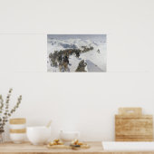 Count Argutinsky dat de Kaukasische waaier overste Poster (Keuken)