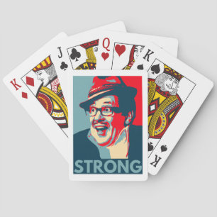 Count Arthur Strong poker-achtige speelkaarten