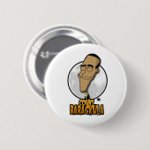 Count Barackula Ronde Button 5,7 Cm (Voorkant /achterkant)