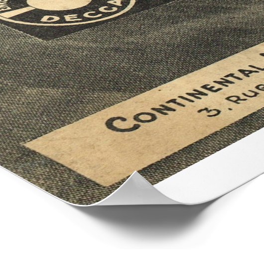 Count Basie Hoesje van bladmuziek Poster (Hoek)