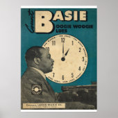 Count Basie Hoesje van bladmuziek Poster (Voorkant)
