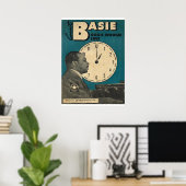 Count Basie Hoesje van bladmuziek Poster (Thuiskantoor)