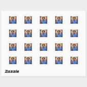 Count Basie Ronde Sticker (Vel)
