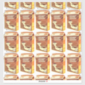 Count Cacao Graan Box (vel) contour stickers (Vel)