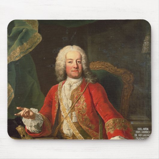 Count Carl Anton von Harrach Muismat (Voorkant)