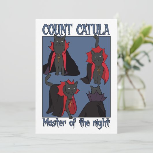 Count Catula Master of the Night (Staand voorkant)