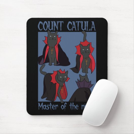Count Catula Master of the Night Muismat (Met muis)