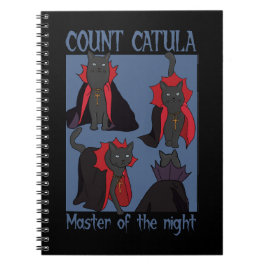 Count Catula Master of the Night Notitieboek