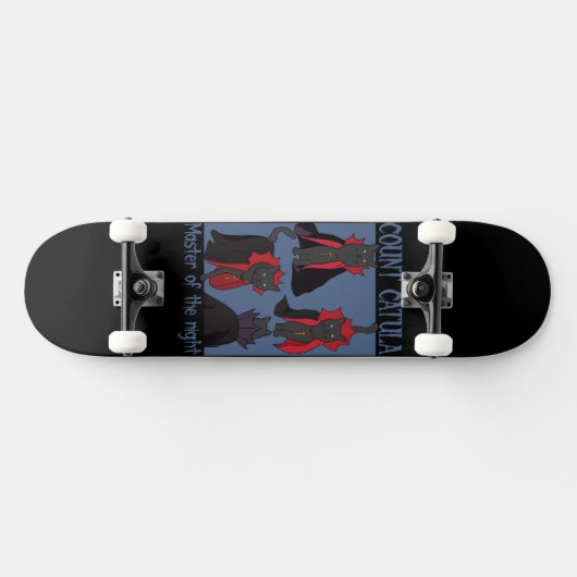 Count Catula Master of the Night Persoonlijk Skateboard (Horizontaal)