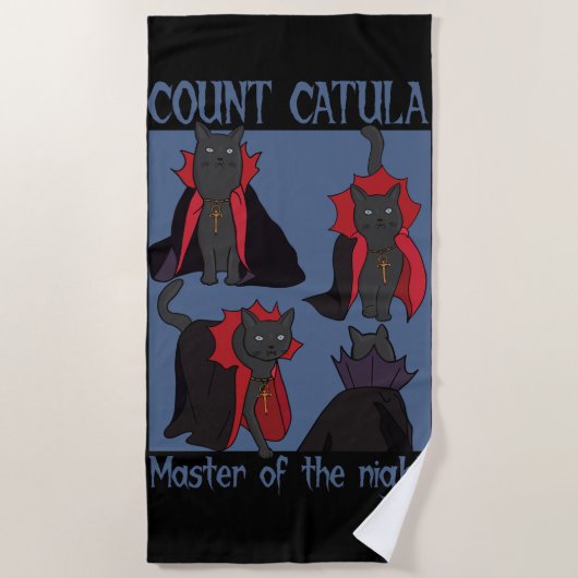 Count Catula Master of the Night Strandlaken (Voorkant)
