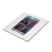 Count Catula Master of the Night Tegeltje (Zijkant)