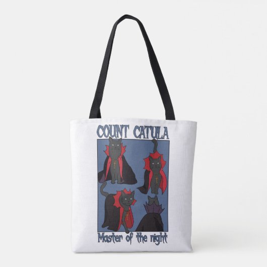 Count Catula Master of the Night Tote Bag (Achterkant)