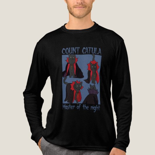Count Catula Master of the Night Tri-Blend Shirt (Voorkant volledig)