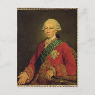 Count Claude-Louis-Robert de Saint-Germain 1777 Briefkaart