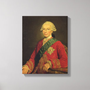 Count Claude-Louis-Robert de Saint-Germain 1777 Canvas Afdruk