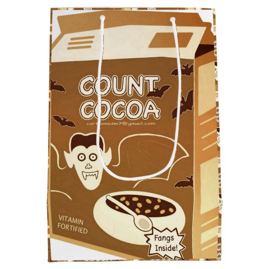 Count Cocoa Cerebox cadeautas (Achterkant)