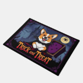 Count Corgi Trick and Treat Deurmat (Schuin)