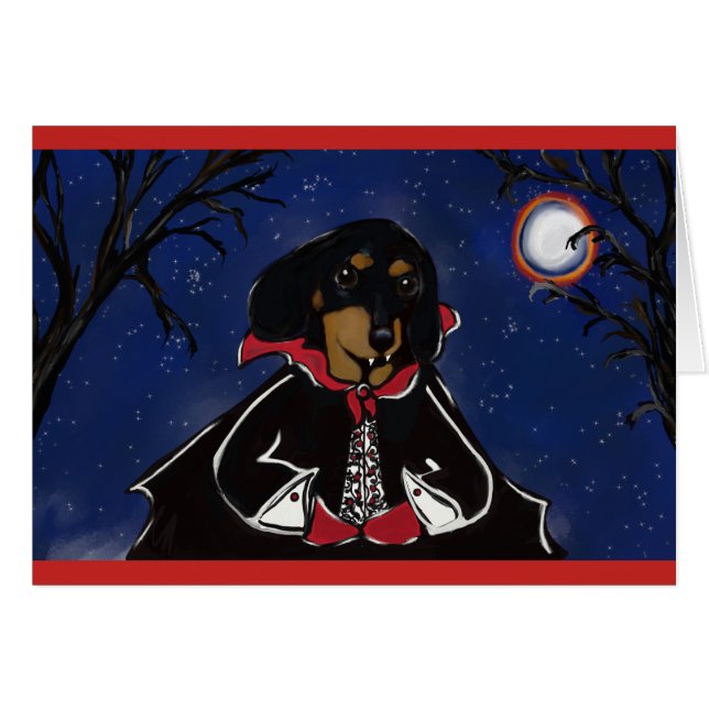 Count Dachshund (Voorkant Horizontaal)