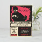 Count Dante Stijl  Kaart (Staand voorkant)