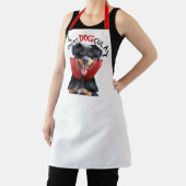 Count DOGcula Beauceron Hond Grappig Halloween Schort (Insitu)