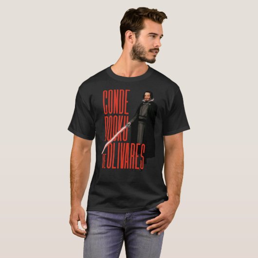 Count Dooku De Olivares   T-shirt (Voorkant volledig)