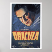 Count Dracula - Bela Lugosi 1931 Poster (Voorkant)