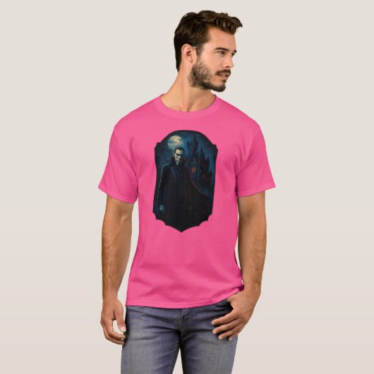 Count Dracula Design T-shirt (Voorkant volledig)