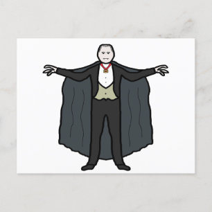 Count Dracula Vampire Briefkaart