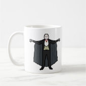 Count Dracula Vampire Koffiemok (Links)