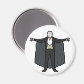Count Dracula Vampire Magneet (Voorkant / Achterkant)