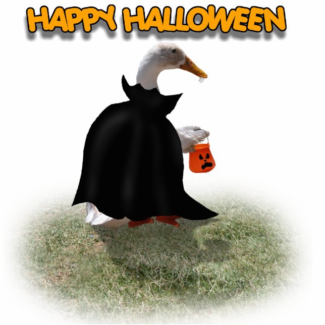 Count Duckula Staand Fotobeeldje (Voorkant)