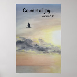 Count it all joy poster
