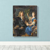 Count Jan-Andrezj Morszstyn Canvas Afdruk (Insitu (Houten vloer))