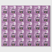 Count Kids Verjaardagsnaam Sesamstraat Cadeaupapier (Vlak)