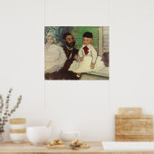 Count Lepic en zijn dochters - Edgar Degas Poster (Keuken)