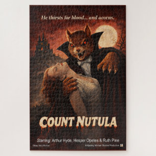 Count Nutula Retro Film Parodie Legpuzzel