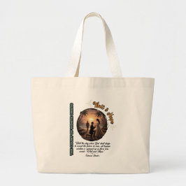 Count of Monte Cristo Wait & Hope Sunset Grote Tote Bag