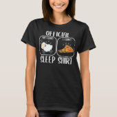 Count Sheep Pizza Sleepshirt T-shirt (Voorkant)