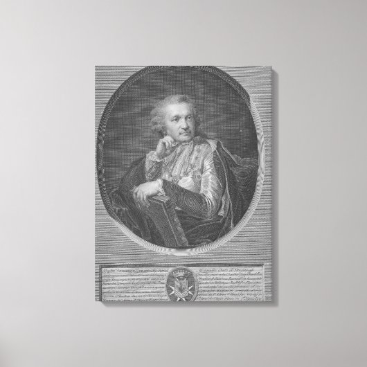 Count Stroganov Canvas Afdruk (Voorkant)