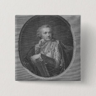 Count Stroganov Vierkante Button 5,1 Cm