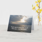 Count The Waves voor het huwelijk Kaart (Gele Bloem)