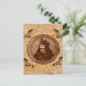 Count Vlad Dracula Briefkaart (Staand voorkant)