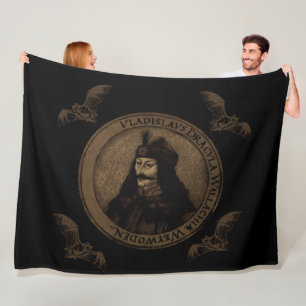 Count Vlad Dracula Fleece Deken