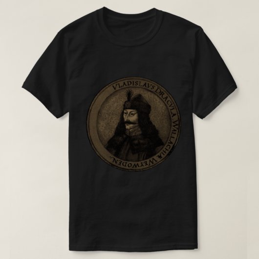 Count Vlad Dracula T-shirt (Design voorkant)