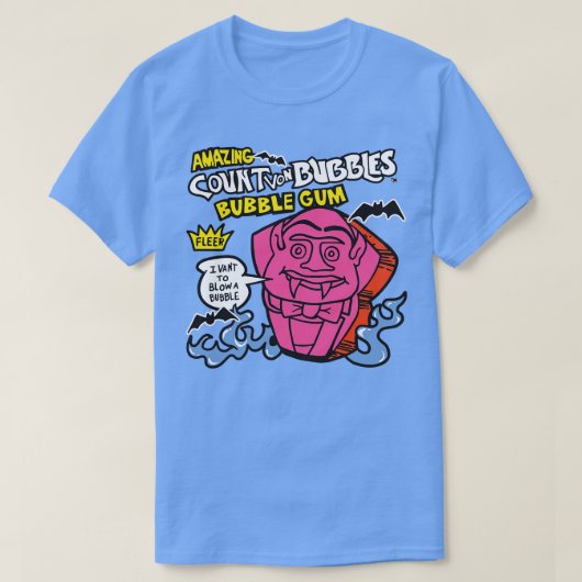 Count Von Bubbles T-shirt (Design voorkant)