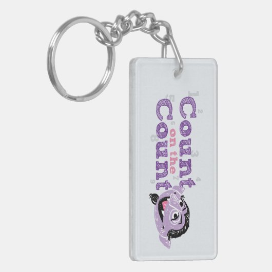 Count von Count Afbeelding Sleutelhanger (Voorkant Links)