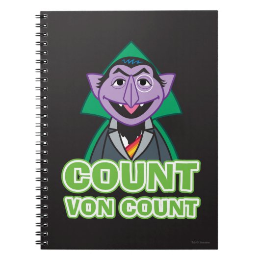 Count von Count Classic Style 2 Notitieboek (Voorkant)