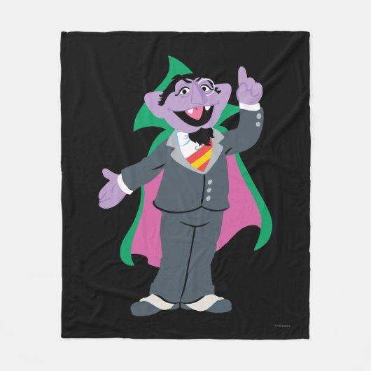Count von Count Classic Style Fleece Deken (Voorkant)